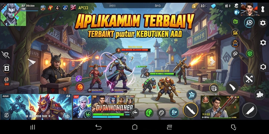 Tampilan utama API33 dengan fitur Utility yang bermanfaat.