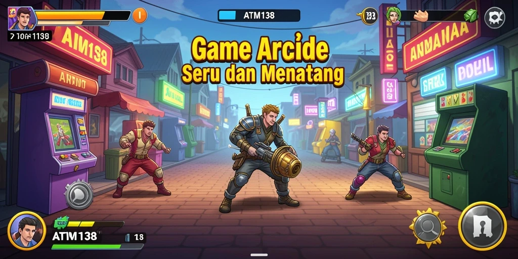 Screenshot ATM138 menampilkan gameplay seru di dunia Arcade.