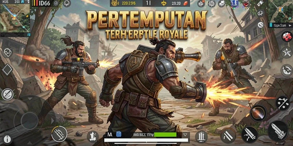 Gameplay mendebarkan dengan pertempuran seru di ID66.