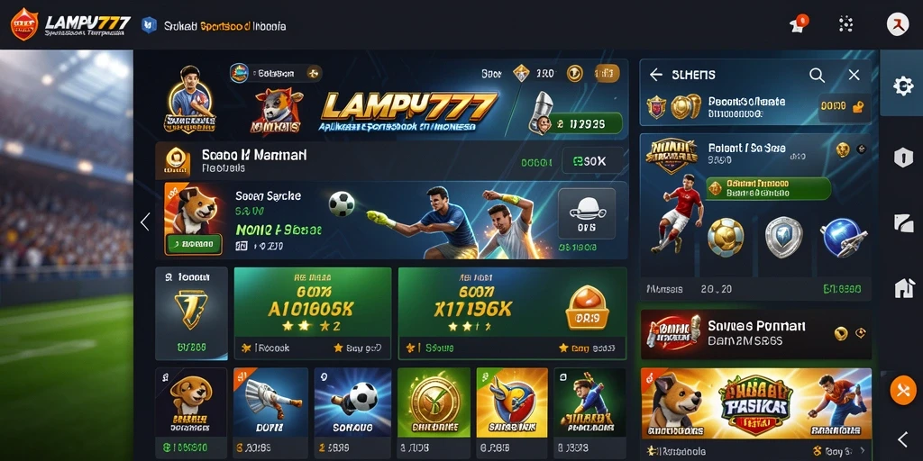 Tampilan gameplay LAMPU777 yang menarik dan interaktif.