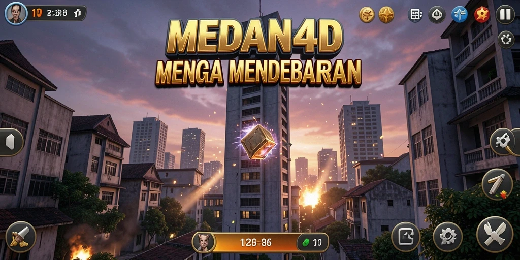 Tampilan gameplay seru dan strategis di MEDAN4D.