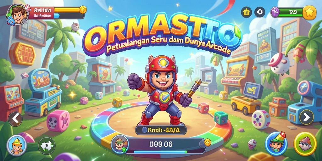 Tangkapan layar gameplay <strong>ORMASTOTO</strong> yang menampilkan aksi seru di dunia arcade.