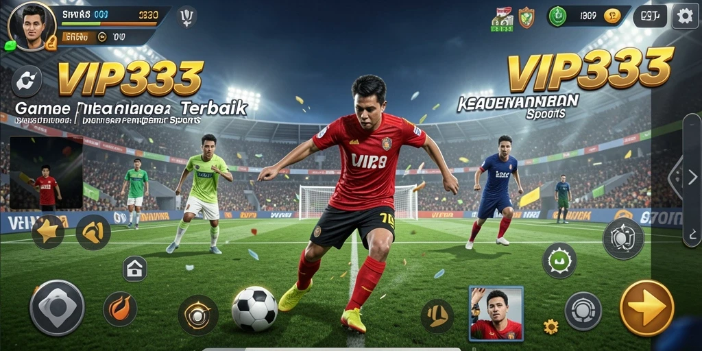 Screenshot utama VIP333 menampilkan gameplay seru dalam olahraga.